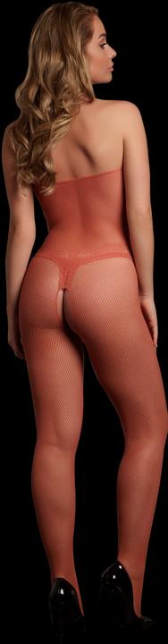 Actual product image Le Désir Fishnet and Lace Bodystocking - One Size (One size)