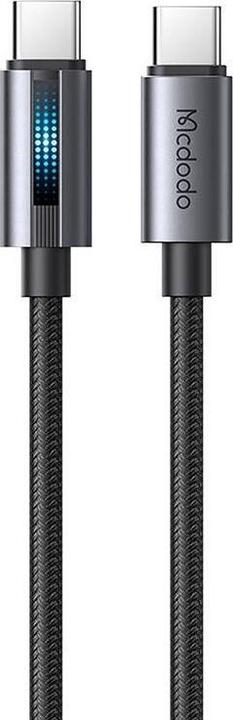 Actual product image Mcdodo CA-5740 USB-C to USB-C cable, 100W 1.2m (black) (1.20 m)