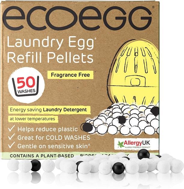 Image du produit Ecoegg Waschei Refill Fragrance Free (50 Cycles de lavage, Perles)