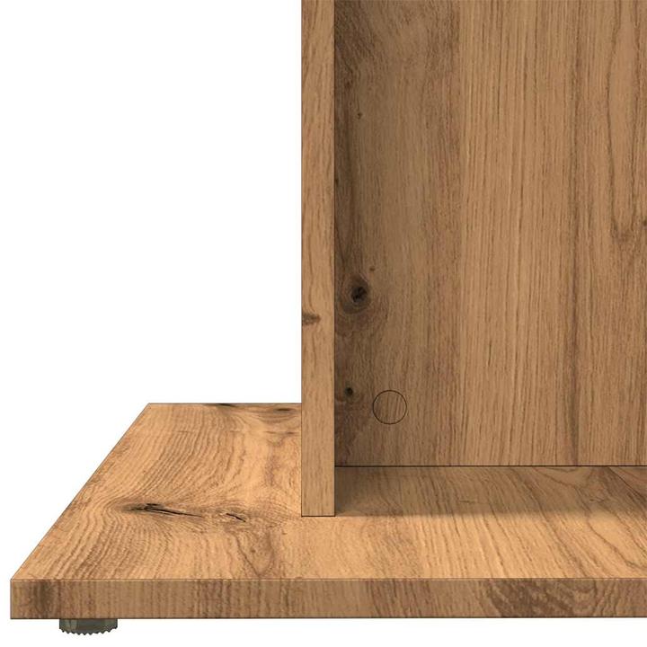 Produktbild VidaXL Esstisch Küchentisch Esszimmertisch Speisetisch Tisch Artisan-Eiche (80 x 80 x 75 cm)
