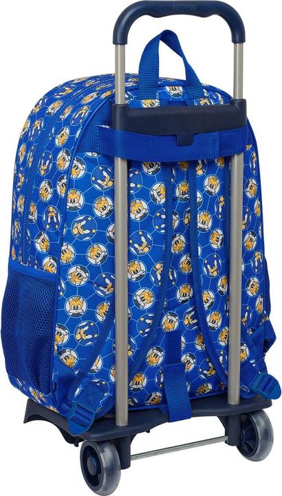 Produktbild Dynasonic Schulrucksack mit Rädern Sonic Prime Blau 33 x 42 x 14 cm