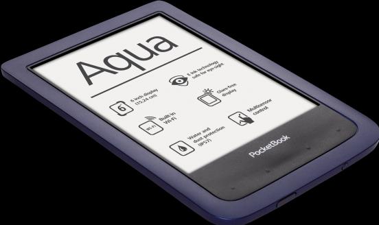 Produktbild PocketBook Aqua (6", 4 GB, Blau)