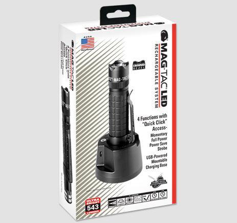 Actual product image Maglite LED MAG-TAC rechargeable crown (14.80 cm, 543 lm)
