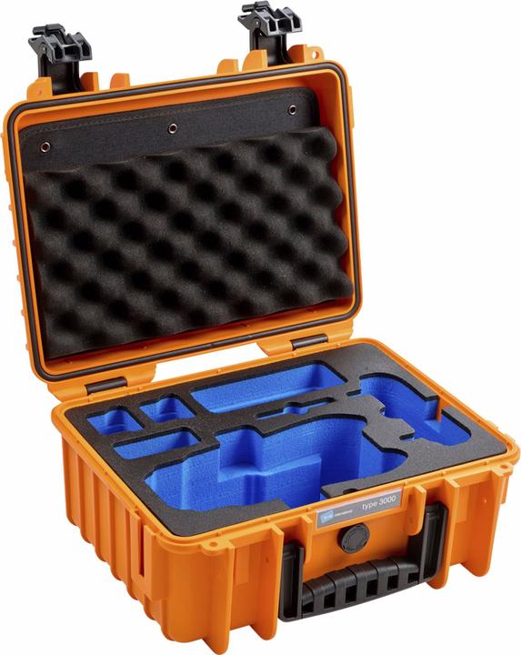 B&W International Valises pour drones Type 3000/O pour DJI Mavic 3/Fly More Combo (Valises de drone, DJI Mavic 3)
