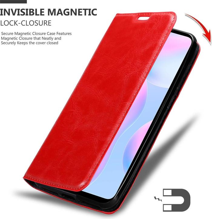 Immagine prodotto Cadorabo Copertina magnetica invisibile del libro (Xiaomi Redmi 9A)