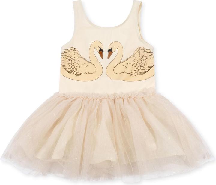 Konges Slojd Fairy Ballerina Kleid Buttercream Glitter (86)