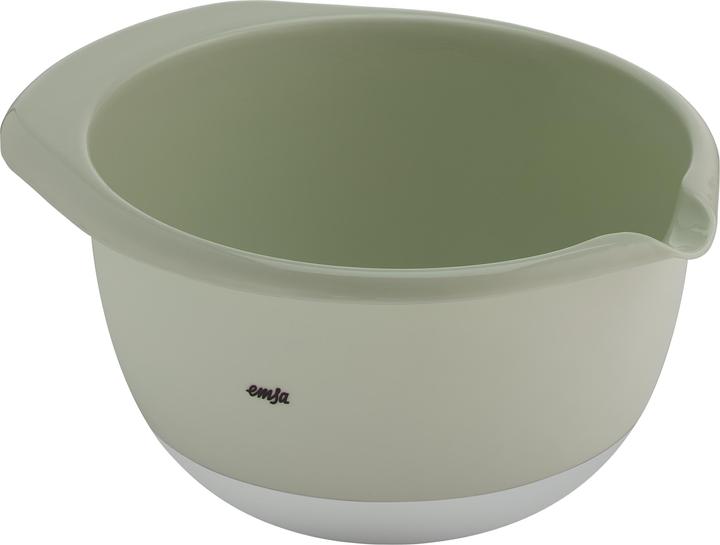 Emsa Prep&Bake Kunststoff-Rührschüssel grau+grün 2,8L (2.80 l, 1 x)