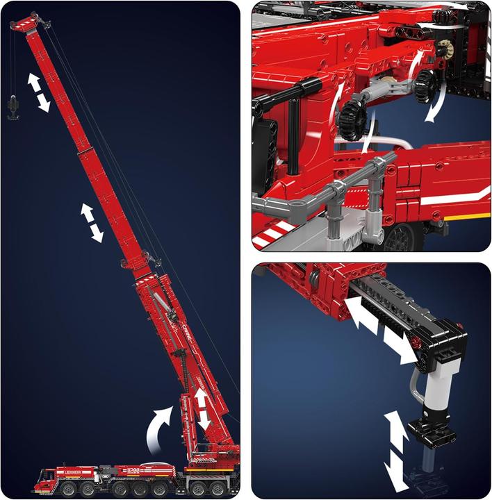 Produktbild Mould King Ultimate Liebherr LTM 11200 ferngesteuerte Kranbausatz