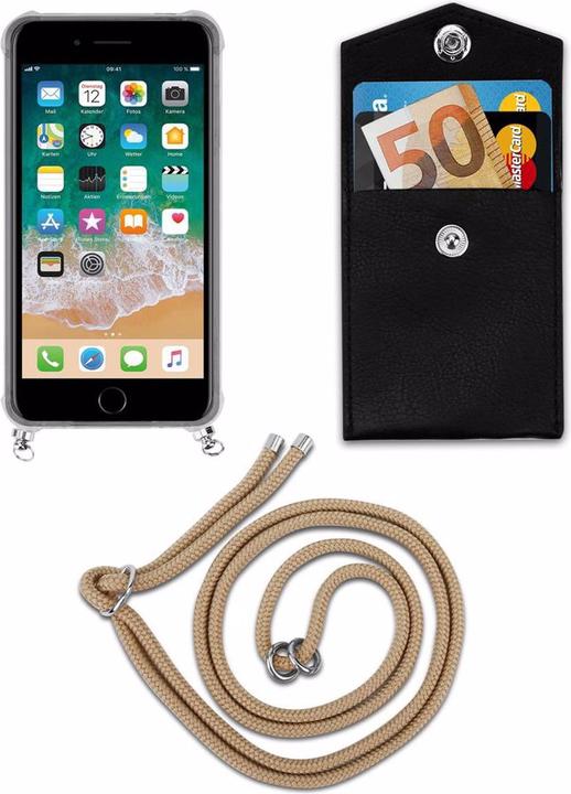 Produktbild Cadorabo TPU Handy Kette SILBER Cover