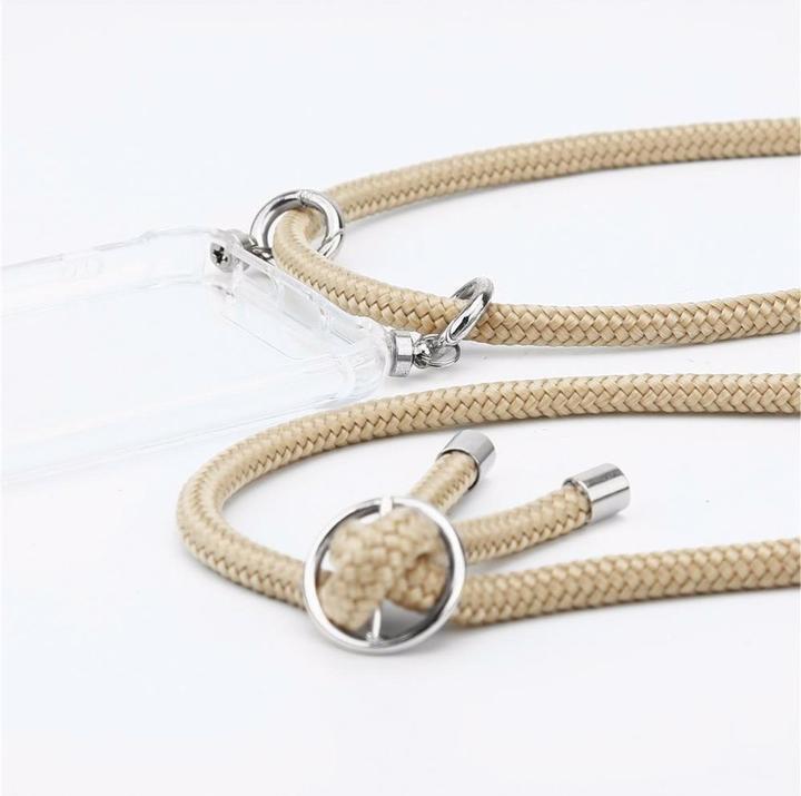 Immagine prodotto Cadorabo TPU Mobile Phone Chain SILVER Cover