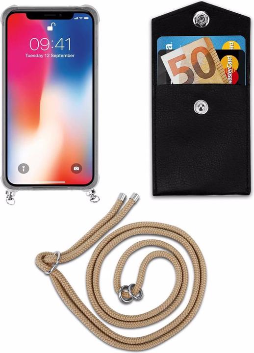Immagine prodotto Cadorabo TPU Mobile Phone Chain SILVER Cover