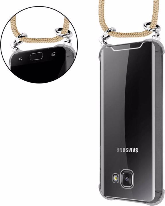 Produktbild Cadorabo TPU Handy Kette SILBER Cover