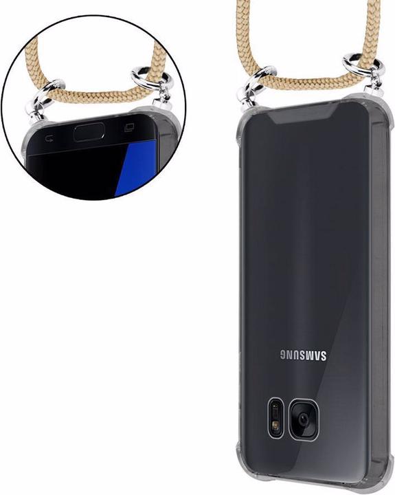 Produktbild Cadorabo TPU Handy Kette SILBER Cover