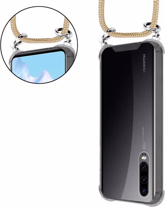 Produktbild Cadorabo TPU Handy Kette SILBER Cover