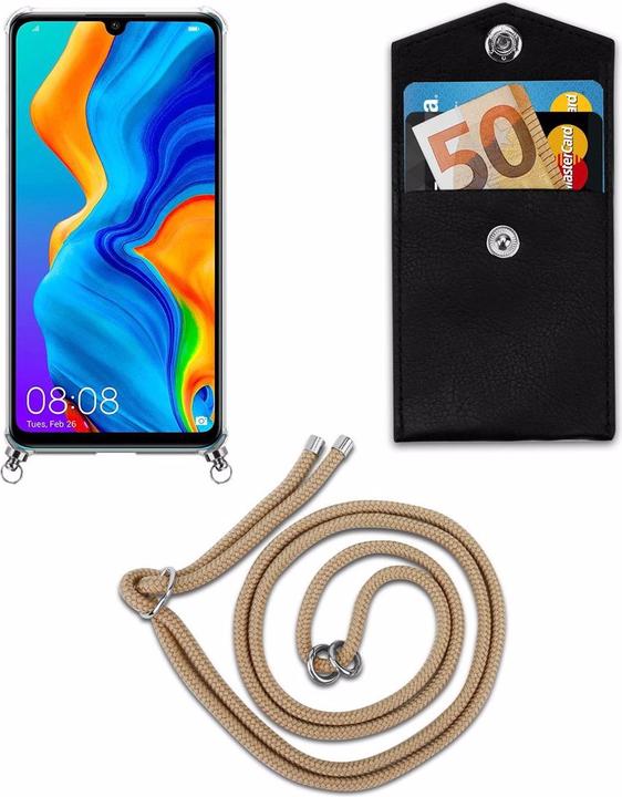 Produktbild Cadorabo TPU Handy Kette SILBER Cover