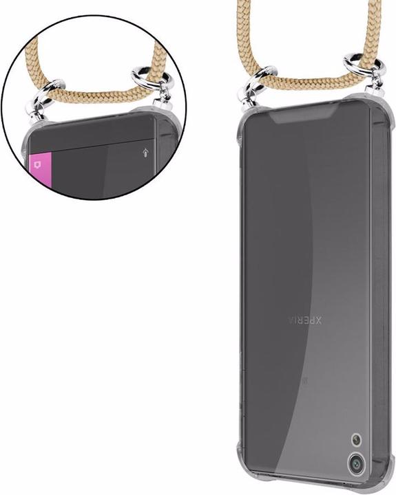 Image du produit Cadorabo TPU Chaîne de téléphone portable SILBER Cover