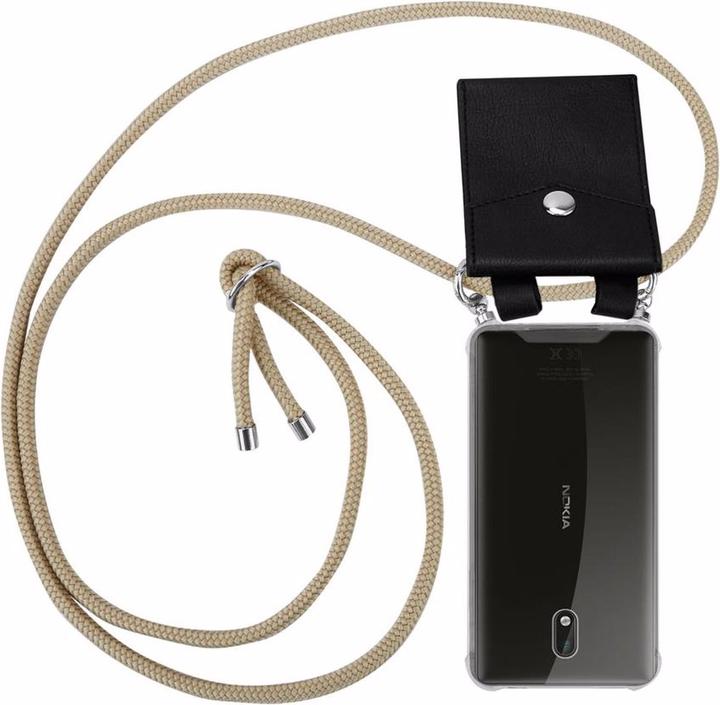 Produktbild Cadorabo TPU Handy Kette SILBER Cover