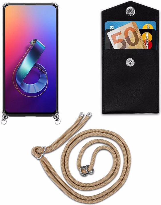 Produktbild Cadorabo TPU Handy Kette SILBER Cover