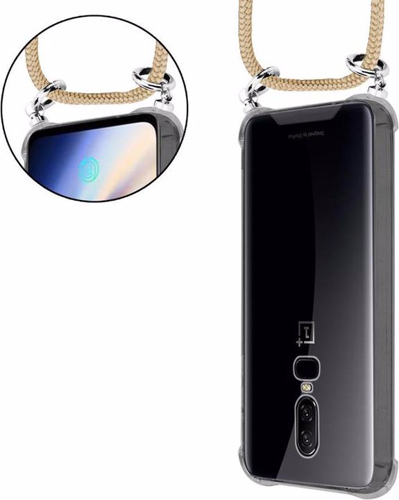 Produktbild Cadorabo TPU Handy Kette SILBER Cover
