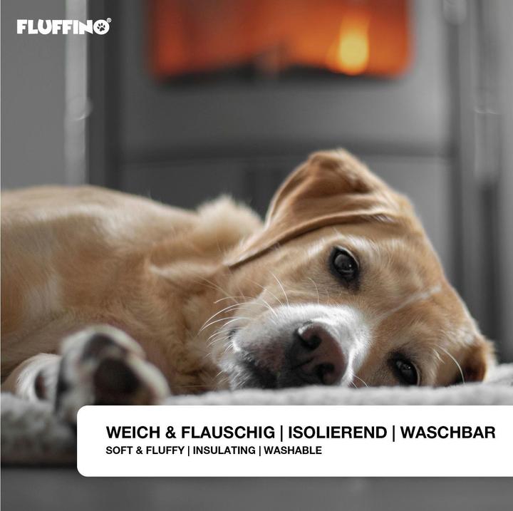 Image du produit Fluffino Couverture pour chien L, Gris (Chien)