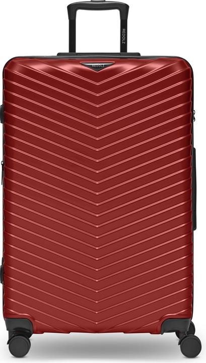 metallic-red shiny