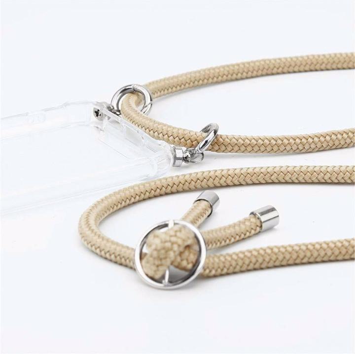 Produktbild Cadorabo TPU Handy Kette SILBER Cover