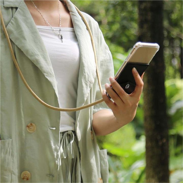 Produktbild Cadorabo TPU Handy Kette SILBER Cover