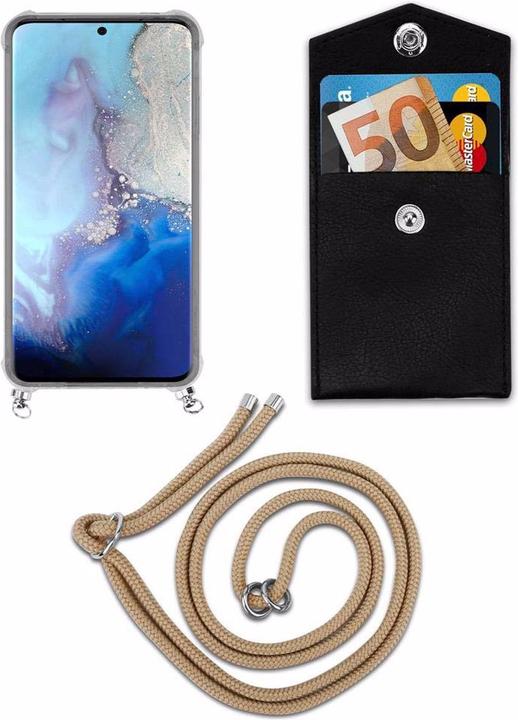 Produktbild Cadorabo TPU Handy Kette SILBER Cover