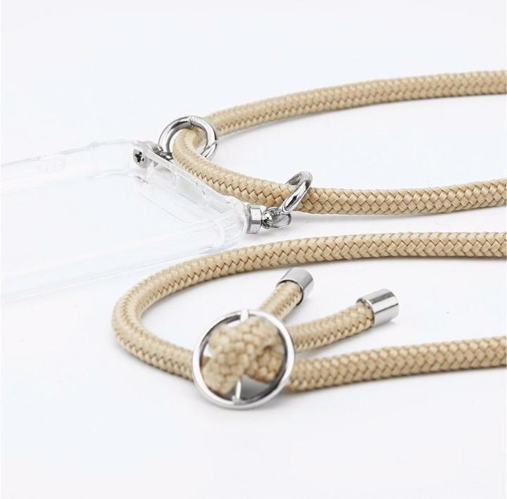 Produktbild Cadorabo TPU Handy Kette SILBER Cover