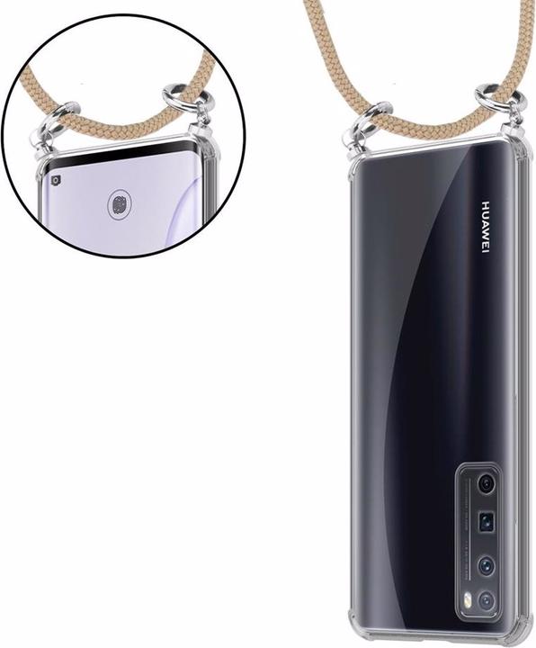 Produktbild Cadorabo TPU Handy Kette SILBER Cover