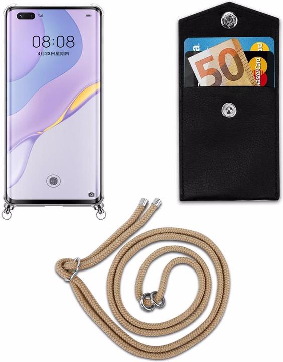 Produktbild Cadorabo TPU Handy Kette SILBER Cover