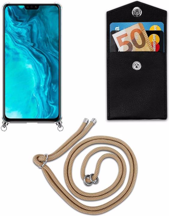 Actual product image Cadorabo TPU Mobile Phone Chain SILVER Cover