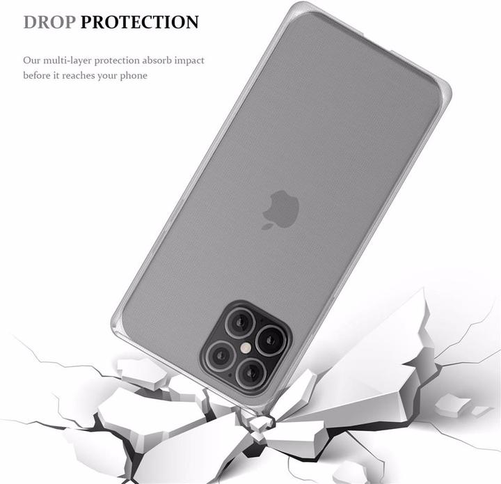 Productafbeelding Cadorabo TPU Ultra Slanke AIR Cover (Apple iPhone 12 mini)