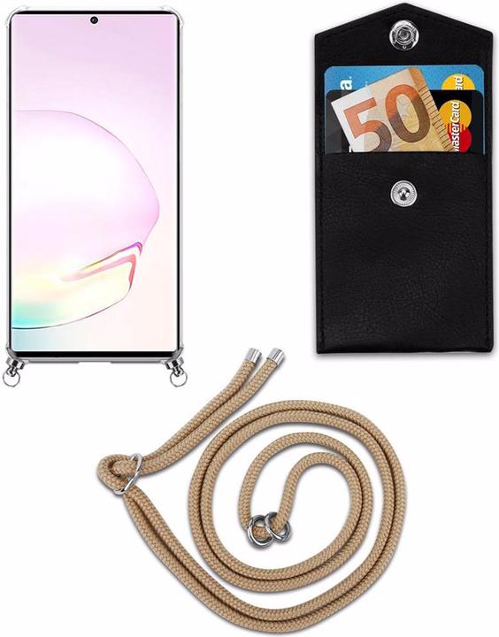 Produktbild Cadorabo TPU Handy Kette SILBER Cover