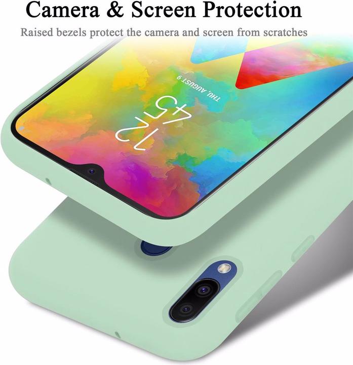 Immagine prodotto Cadorabo Copertura della cassa del silicone liquido TPU (Samsung Galaxy M20)
