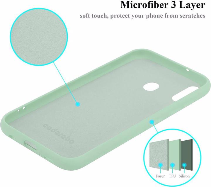Immagine prodotto Cadorabo Copertura della cassa del silicone liquido TPU (Samsung Galaxy M20)