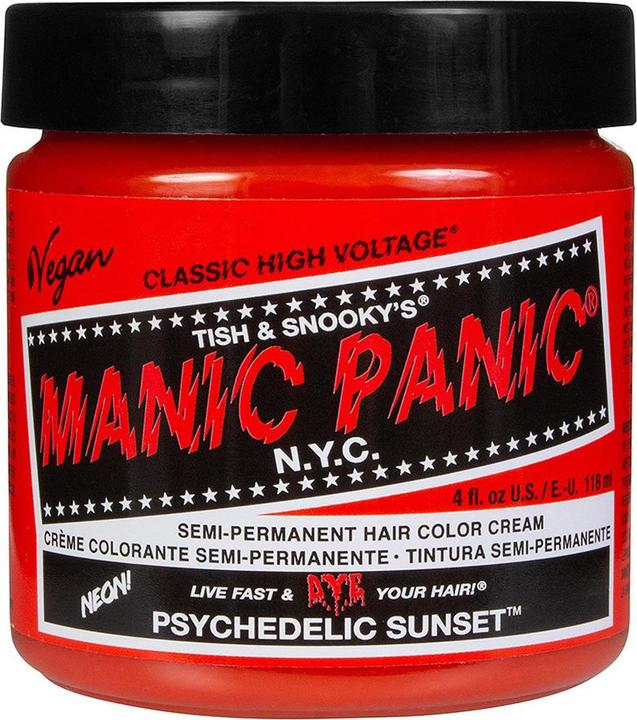 Skybound Psychedelic Sunset Classic Creme Vegan Cruelty Free Orange Semi Permanent Hair Dye 118ml