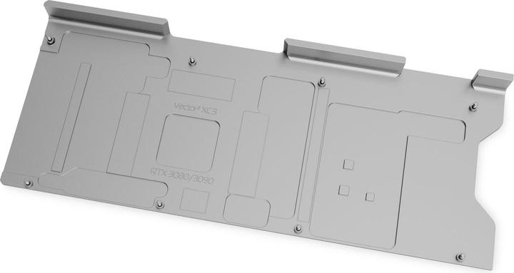 Image du produit EKWB EK-Quantum Vector² XC3 RTX 3080/90 plaque d'extrémité - nickel