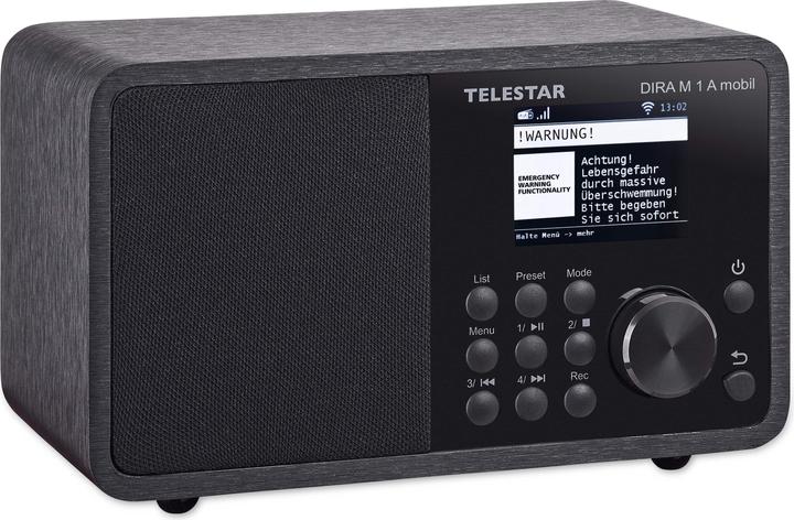 Image du produit Telestar DIRA M 1 A mobil (FM, DAB+ DAB, VHF, Webradio, Bluetooth, WiFi)