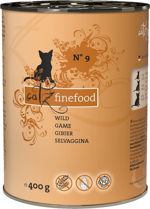 Immagine prodotto Catz Finefood No.09 Selvaggio (Adulto, 1 pz., 400 g)