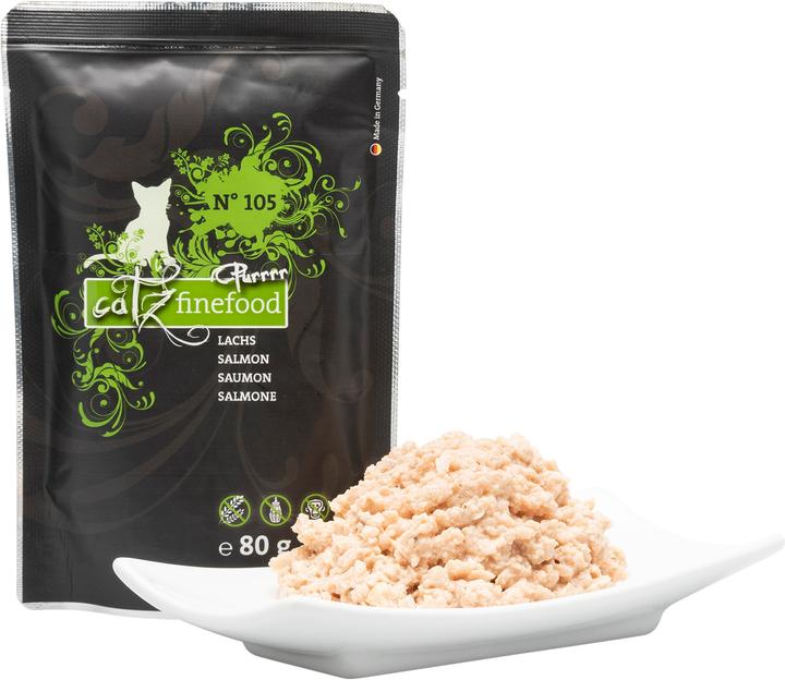 Immagine prodotto Catz Finefood Purrrr No.105 Salmone (Adulto, 1 pz., 80 g)
