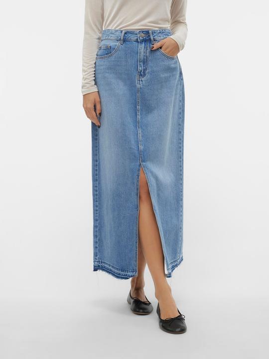 Image du produit Vero Moda VMZAYLA HR SLIT LONG DNM SKIRT LI3101 Jupe en jean (S)
