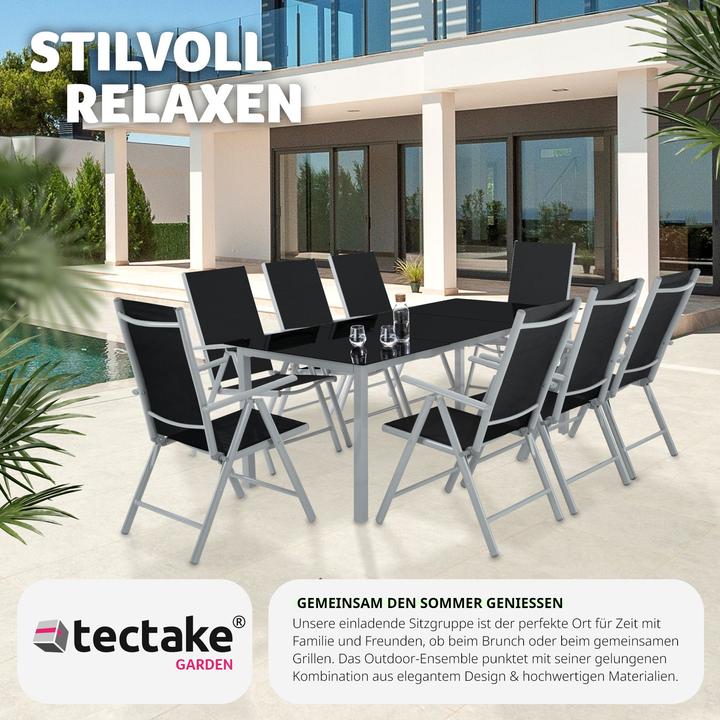 Image du produit tectake Salon de Jardin (189 cm)