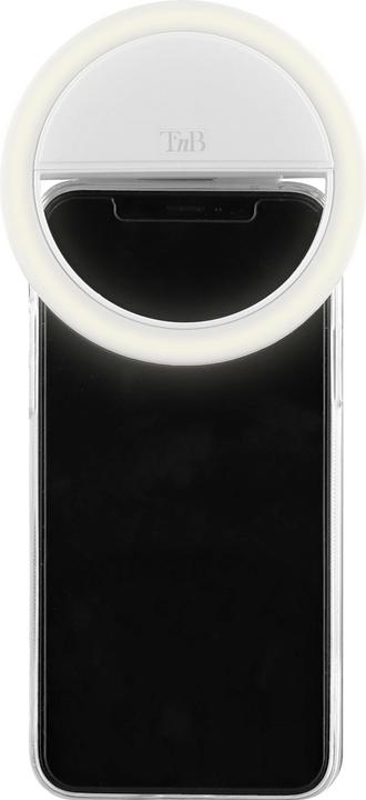 Actual product image T'nB Influence LED Ring Clip for Smartphone, 6500K,125 mAh Battery