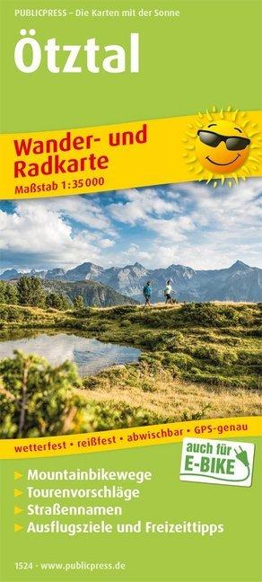 Actual product image Ötztal hiking and cycling map 1 : 35 000 35000