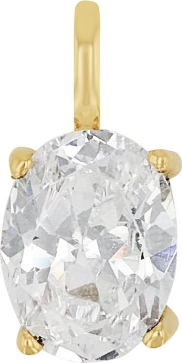 Amor Anhänger für Damen, Gold 375, Zirkonia synth. (Gold 375, 9 ct)