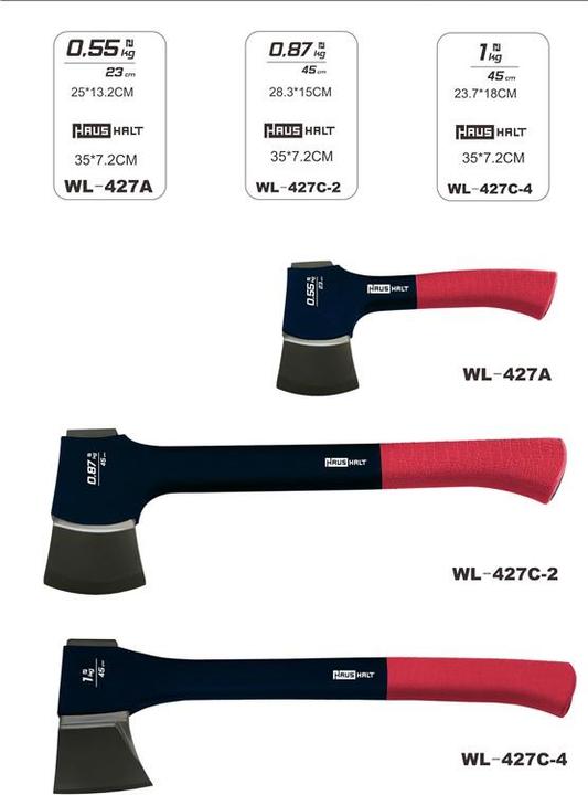 Produktbild Haushalt CHOPPING AXE 870 G, 45 CM