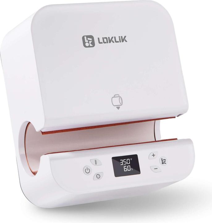 Immagine prodotto Loklik Pressa termica automatica per tumbler *bianco* (Accessori)