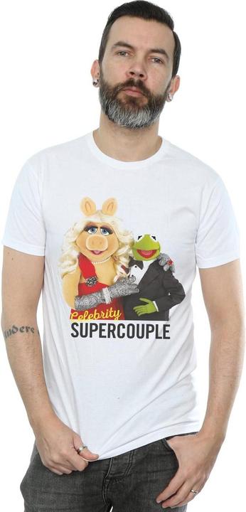 Actual product image Disney Mens The Muppets Celebrity Supercouple T-Shirt (XXL)