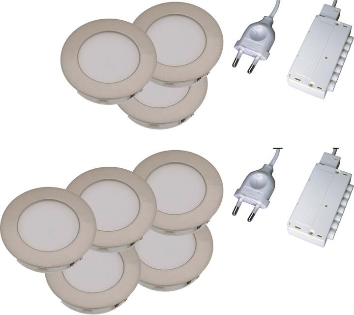 Image du produit L&S Jeu de lampes encastrables LED Moonlight HV 230 V (404 lm)